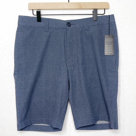Travis Mathew Grommet Textured Golf Shorts Blue Nights Men's Size 32 NWT - Picture 2 of 10
